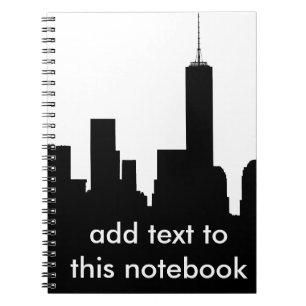 New- YorkSilhouette Notizblock