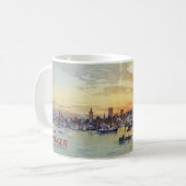 NEW- YORKSkyline 1896 Kaffeetasse (Vorderseite Links)