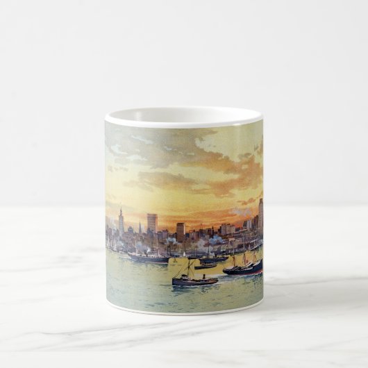 NEW- YORKSkyline 1896 Kaffeetasse (Mittel)