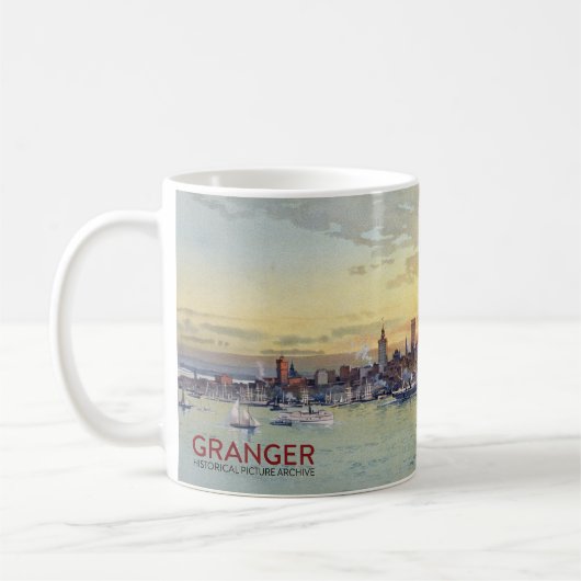 NEW- YORKSkyline 1896 Kaffeetasse (Links)