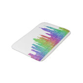 New- YorkSkyline Badematte (Schrägansicht)