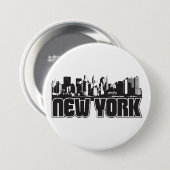 New- YorkSkyline Button (Vorne & Hinten)