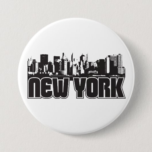 New- YorkSkyline Button (Vorderseite)