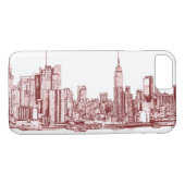 New- YorkSkyline Case-Mate iPhone Hülle (Rückseite (Horizontal))