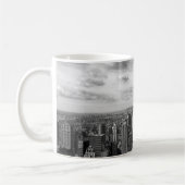 New- YorkSkyline in Schwarzweiss Kaffeetasse (Links)