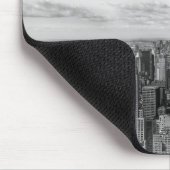 New- YorkSkyline in Schwarzweiss Mousepad (Ecke)