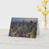 New- YorkSkyline Karte (Gelbe Blume)
