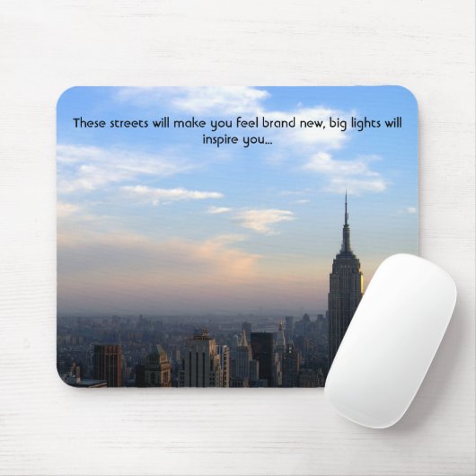 New- YorkSkyline Mousepad (Mit Mouse)