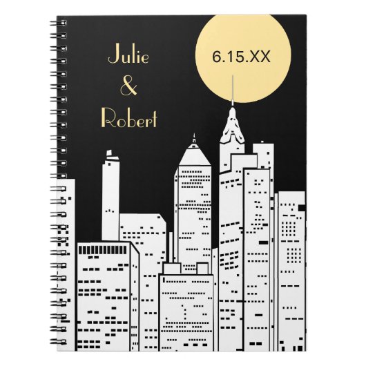 New- YorkSkyline-Notizbuch Notizblock (Vorderseite)