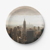 New- YorkSkyline Pappteller (Vorderseite)