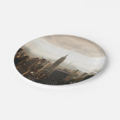 New- YorkSkyline Pappteller (Schrägansicht)