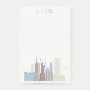 New- YorkSkyline Post-it Klebezettel