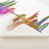 New- YorkSkyline - Regenbogen Sherpadecke (3/4)