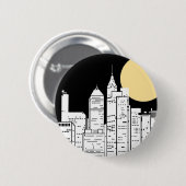 New Yorkskyline-Silhouette Button (Vorne & Hinten)