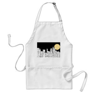 New Yorkskyline-Silhouette Schürze