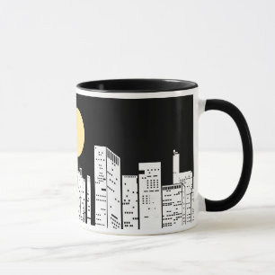 New Yorkskyline-Silhouette Tasse