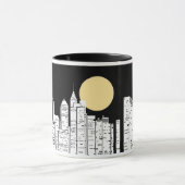 New Yorkskyline-Silhouette Tasse (Zentrum)