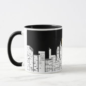 New Yorkskyline-Silhouette Tasse (Links)