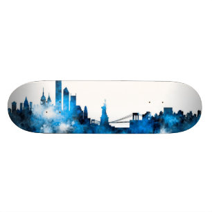 New- YorkSkyline Skateboard