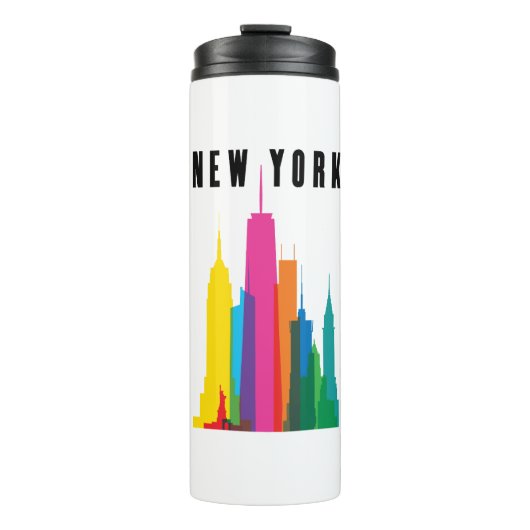 New- YorkSkyline Thermosbecher (Vorderseite)