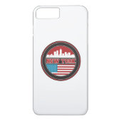 New- YorkSkyline | Vereinigte Staaten kennzeichnen Case-Mate iPhone Hülle (Rückseite)