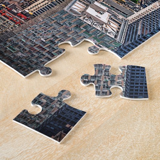 New- YorkSkyline von Rockefeller-Mitte Puzzle (Seite)