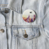 New- YorkSkylineknopf Button (Beispiel)