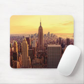 New Yorkskylinestadt mit Reich-Staat Mousepad (Mit Mouse)