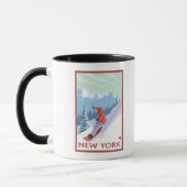 New YorkSnowboarder Scene Tasse (Links)