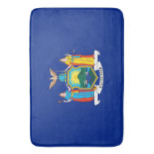 New- YorkStaats-Flaggen-Entwurf Badematte (Vorderseite Vertikal)