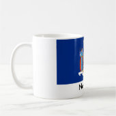 New- YorkStaats-Flaggen-Tasse Kaffeetasse (Links)
