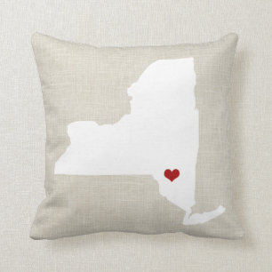 New- YorkStaats-Kissen personalisiert Kissen