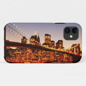 New- YorkStadtbild mit Brücke über Fluss Case-Mate iPhone Hülle (Rückseite (Horizontal))