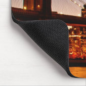 New- YorkStadtbild mit Brücke über Fluss Mousepad (Ecke)