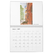 New- Yorkszenen-Aquarell Kalender (Mär 2027)