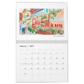 New- Yorkszenen-Aquarell Kalender (Feb 2027)