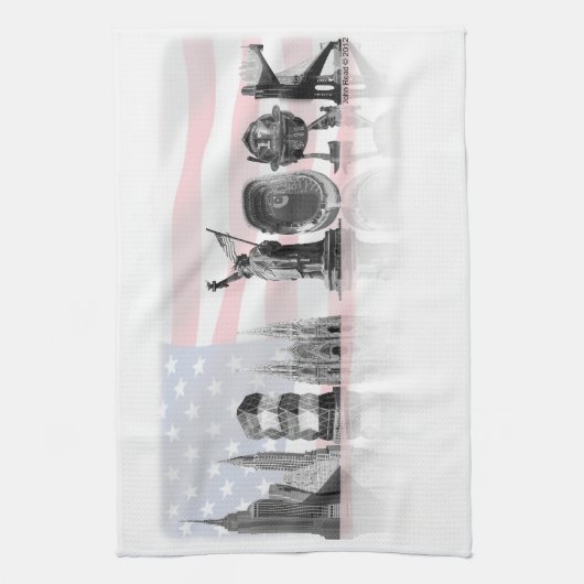 New- Yorktee-Tuch Handtuch (Vertikal)