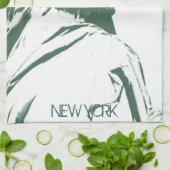 New- Yorktuch-Freiheitsstatue NYC Tee-Tuch Handtuch (Gefaltet)