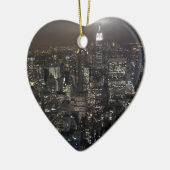 New- Yorkverzierungs-New- Yorkandenken-Dekoration Keramik Ornament (Links)