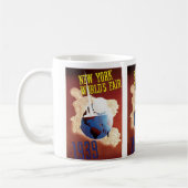 New- YorkWeltausstellung (Kugel) Kaffeetasse (Links)