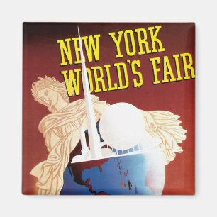 New- YorkWeltausstellung (Kugel) Magnet