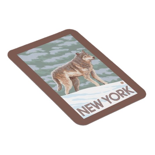 New YorkWolf Scene Magnet (Rechte Seite)