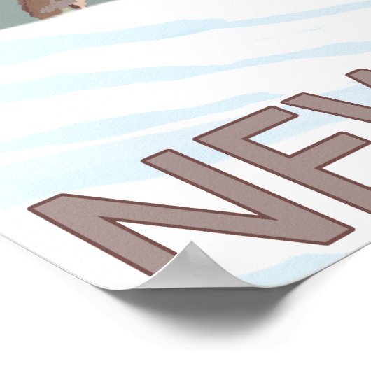 New YorkWolf Scene Poster (Ecke)