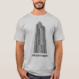 New- Yorkwolkenkratzer-Foto-Kunst-T - Shirt
