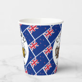 NEW ZEALAND Cheers Kia Ora Beer Pappbecher (Links)
