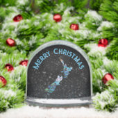 NEW ZEALAND CHRISTMAS MAP PAUA SCHNEEKUGELN (Weihnachten)
