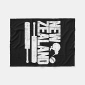 New Zealand Cricket (mr Kiwi And Mr Ball) Fleecedecke (Vorderseite (Horizontal))