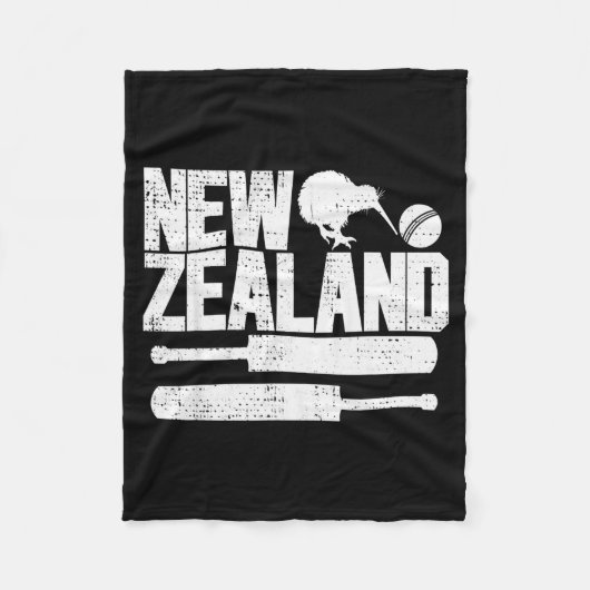 New Zealand Cricket (mr Kiwi And Mr Ball) Fleecedecke (Vorderseite)