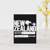 New Zealand Cricket (mr Kiwi And Mr Ball) Karte (Gelbe Blume)