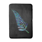 NEW ZEALAND FERN EINFACHE PAUA BADEMATTE (Vorderseite Vertikal)